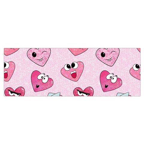 Emoji Heart Wristlet Pouch Bag (Small) from ArtsNow.com Bottom