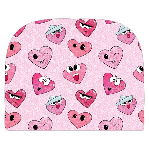 Emoji Heart Make Up Case (Large) from ArtsNow.com Back