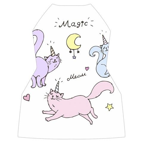 Cute unicorn cats Women s Long Sleeve Raglan Tee from ArtsNow.com Back