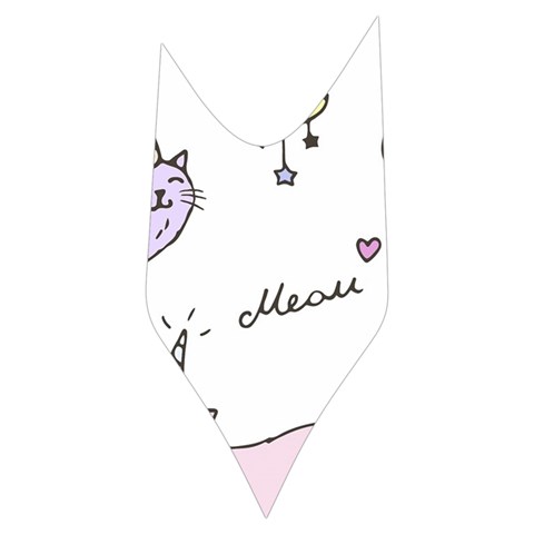 Cute unicorn cats Women s Long Sleeve Raglan Tee from ArtsNow.com Side Left