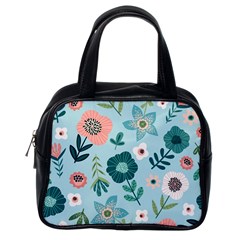 Flower Classic Handbag (Two Sides) from ArtsNow.com Back