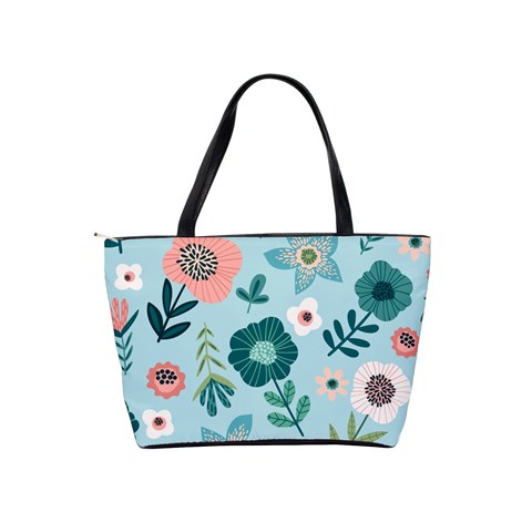 Flower Classic Shoulder Handbag from ArtsNow.com Back