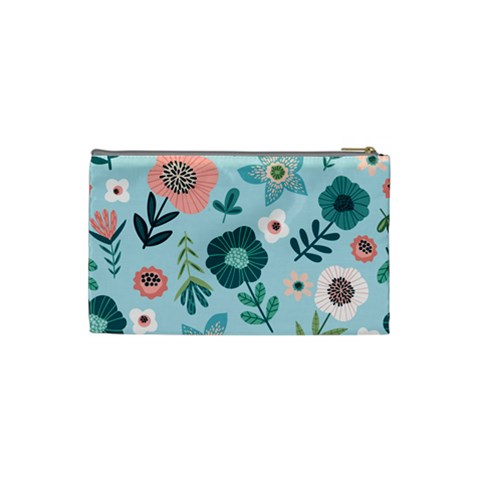 Flower Cosmetic Bag (Small) from ArtsNow.com Back