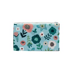 Flower Cosmetic Bag (Small) from ArtsNow.com Back