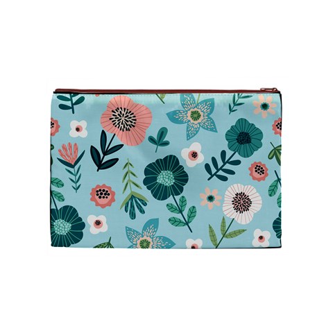 Flower Cosmetic Bag (Medium) from ArtsNow.com Front