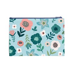 Flower Cosmetic Bag (Large) from ArtsNow.com Back