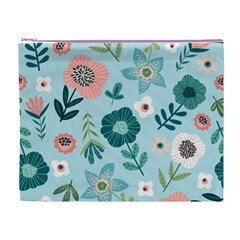 Flower Cosmetic Bag (XL) from ArtsNow.com Front