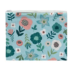 Flower Cosmetic Bag (XL) from ArtsNow.com Front