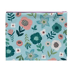 Flower Cosmetic Bag (XL) from ArtsNow.com Back