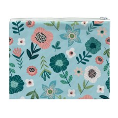 Flower Cosmetic Bag (XL) from ArtsNow.com Back