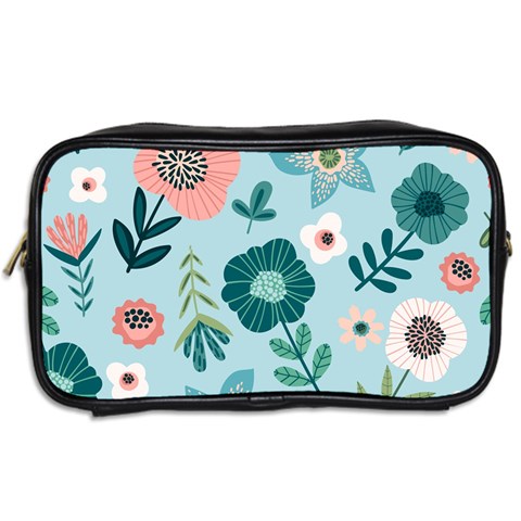 Flower Toiletries Bag (Two Sides) from ArtsNow.com Back