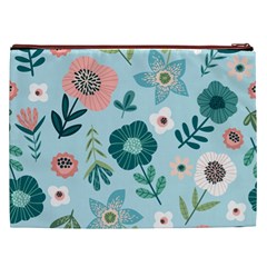 Flower Cosmetic Bag (XXL) from ArtsNow.com Back