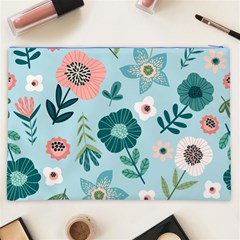 Flower Cosmetic Bag (XXL) from ArtsNow.com Back