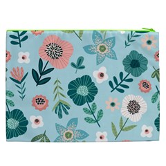 Flower Cosmetic Bag (XXL) from ArtsNow.com Back