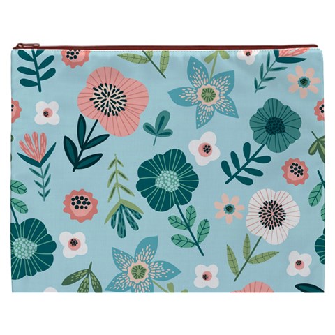 Flower Cosmetic Bag (XXXL) from ArtsNow.com Front