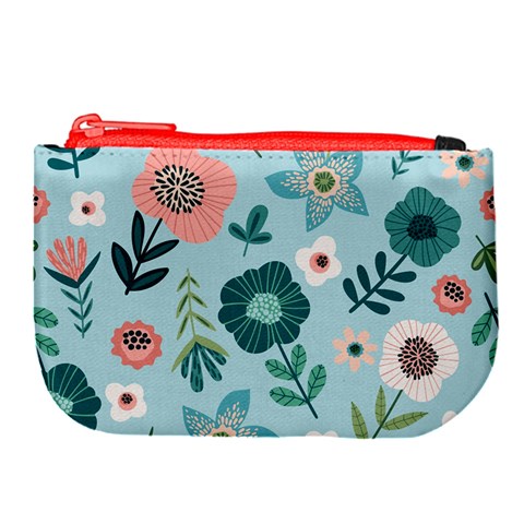 Flower Large Coin Purse from ArtsNow.com Front