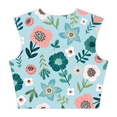 Flower Cotton Crop Top from ArtsNow.com Back