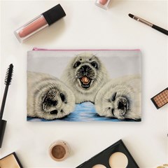 Seals  Cosmetic Bag (Medium) from ArtsNow.com Front