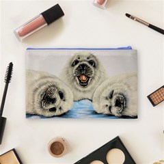 Seals  Cosmetic Bag (Medium) from ArtsNow.com Back