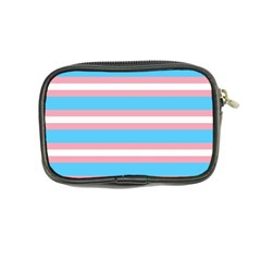 Trans Flag Stripes Coin Purse from ArtsNow.com Back