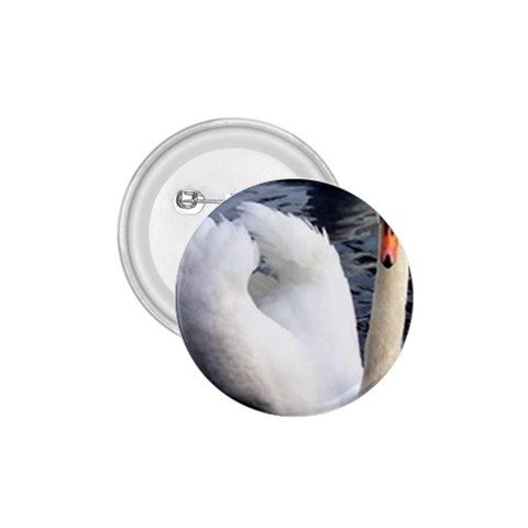 swan 1.75  Button from ArtsNow.com Front