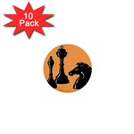 chess 1  Mini Button (10 pack) 