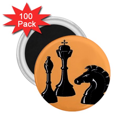 chess 2.25  Magnet (100 pack)  from ArtsNow.com Front