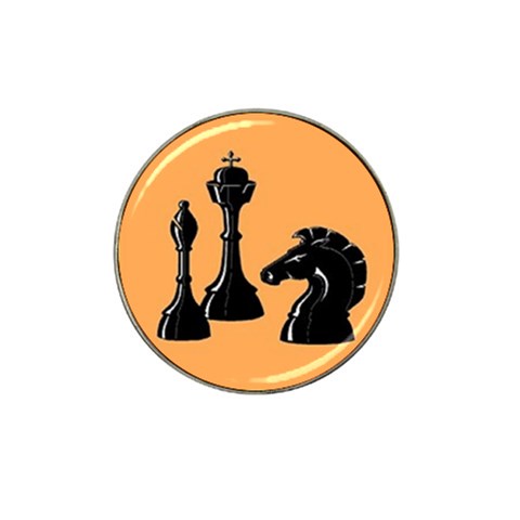 chess Hat Clip Ball Marker from ArtsNow.com Front