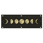 Moon Banner and Sign 6  x 2 