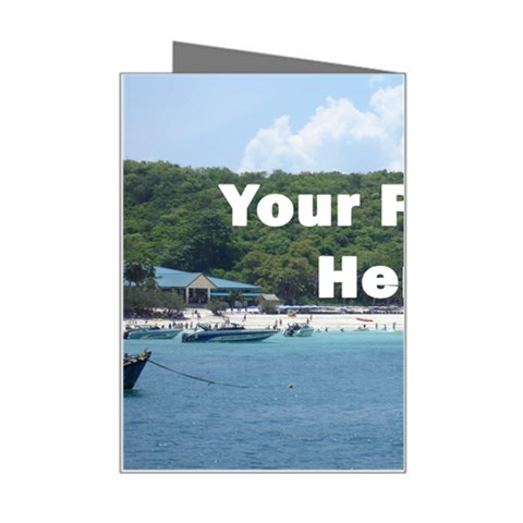 Make Your Own Mini Greeting Card from ArtsNow.com Right