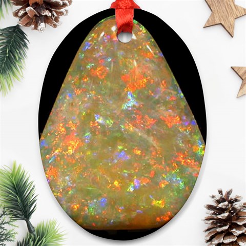 Arrow Opal Ornament (Oval) from ArtsNow.com Front