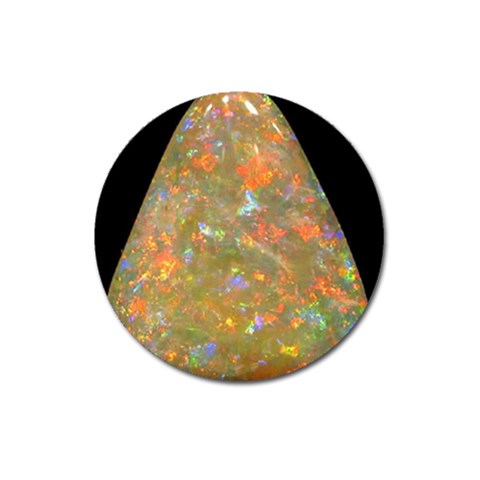 Arrow Opal Magnet 3  (Round) from ArtsNow.com Front