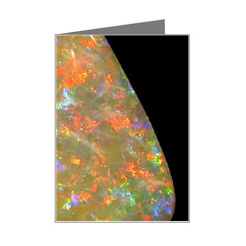 Arrow Opal Mini Greeting Card from ArtsNow.com Left