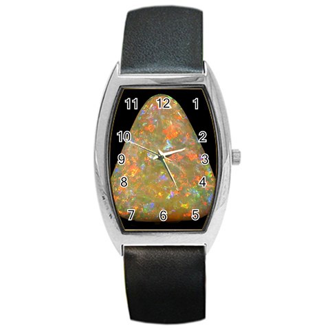 Arrow Opal Barrel Style Metal Watch from ArtsNow.com Front