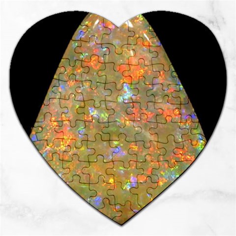 Arrow Opal Jigsaw Puzzle (Heart) from ArtsNow.com Front