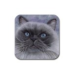 Himi Himalayan Cat Rubber Coaster (Square)