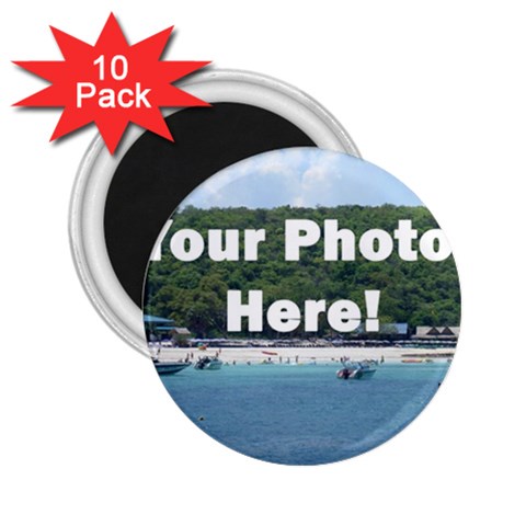 Your Photo Here copy 2.25  Magnet (10 pack) from ArtsNow.com Front