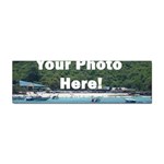 Your Photo Here copy Sticker Bumper (100 pack)