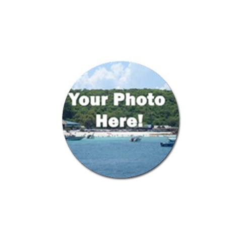 Your Photo Here copy Golf Ball Marker (4 pack) from ArtsNow.com Front