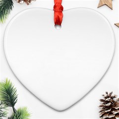 Your Photo Here copy Heart Ornament (Two Sides) from ArtsNow.com Back