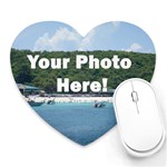 Your Photo Here copy Mousepad (Heart)