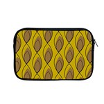 Yellow Brown Minimalist Leaves Apple MacBook Pro 13  Zipper Case