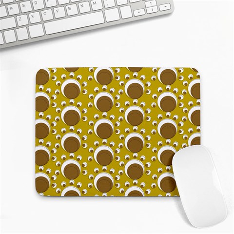 Minimalist Circles  Small Mousepad from ArtsNow.com Front