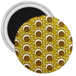 Minimalist Circles  3  Magnet