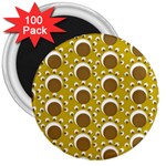 Minimalist Circles  3  Magnet (100 pack)