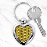 Minimalist Circles  Key Chain (Heart)