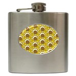 Minimalist Circles  Hip Flask (6 oz)