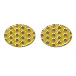 Minimalist Circles  Cufflinks (Oval)