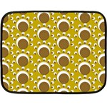 Minimalist Circles  Double Sided Fleece Blanket (Mini)