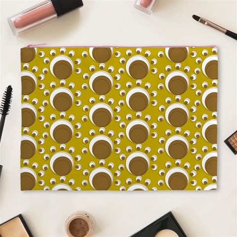 Minimalist Circles  Cosmetic Bag (XL) from ArtsNow.com Front